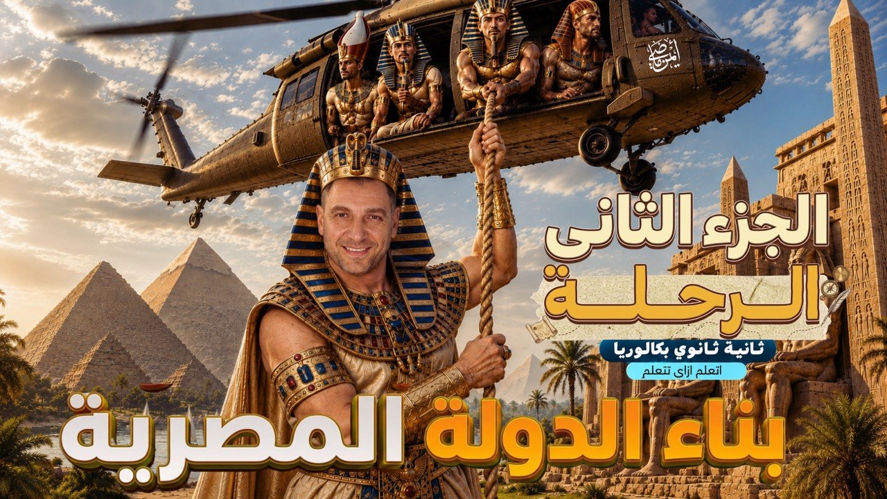 بناء الدولة المصرية واستمرارها عبر التاريخ | تاريخ تانية بكالوريا | الجزء الثاني