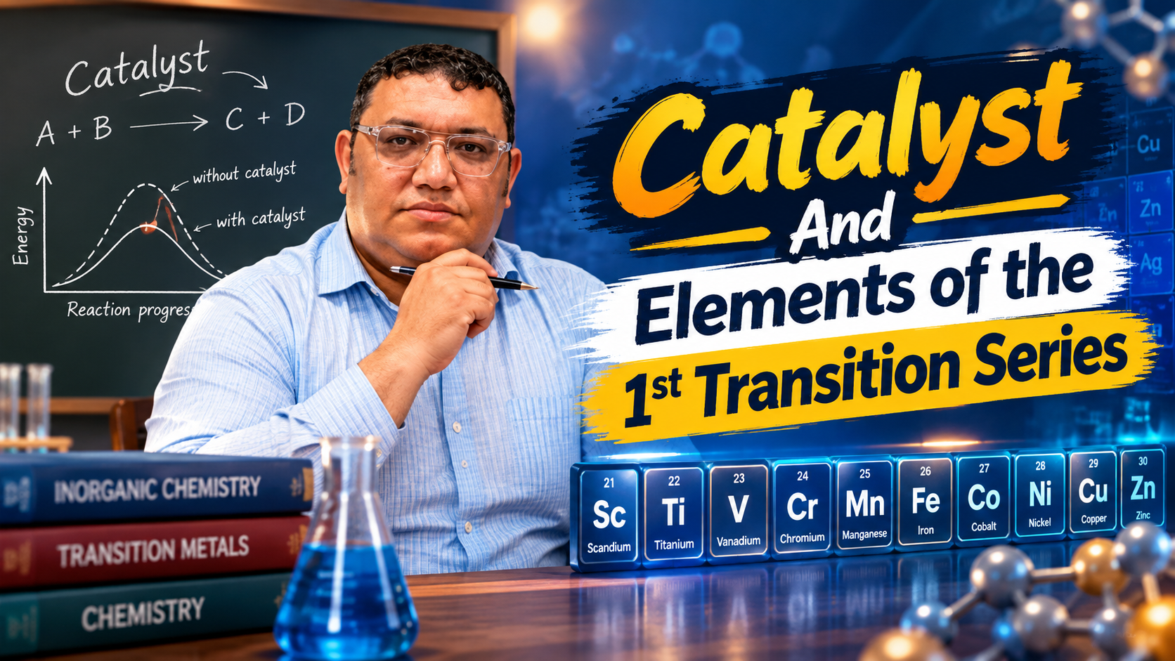 Catalyst And Elements of The 1st Transition series