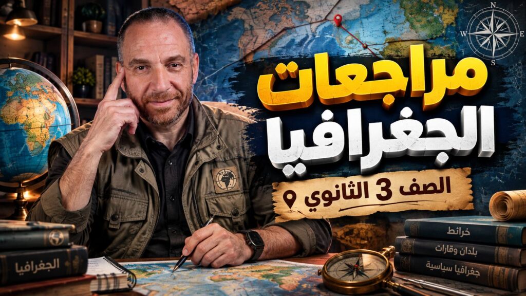 مراجعات الجغرافيا السياسية للصف الثالث الثانوي